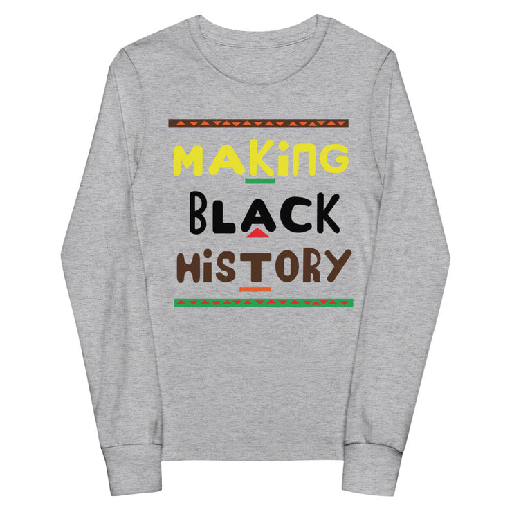 Making Black History Long Sleeve Youth T-Shirt