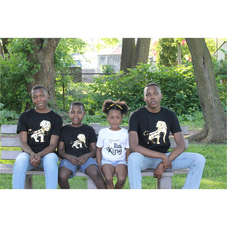 Son of a King Gold and Black Youth T-Shirt