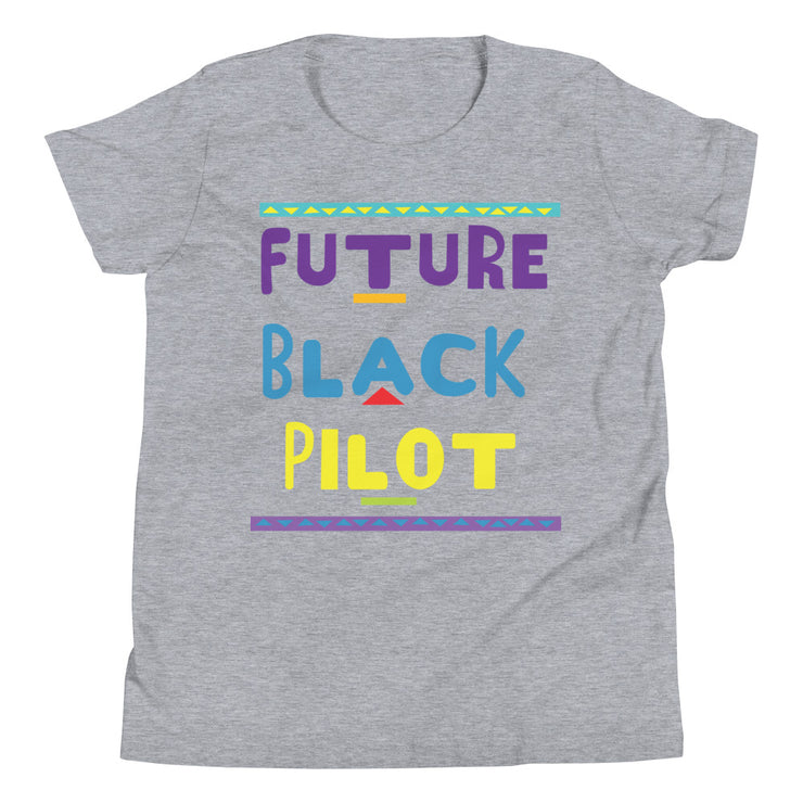 Future Black Pilot Youth Short Sleeve T-Shirt