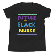 Future Black Nurse Youth Short Sleeve T-Shirt
