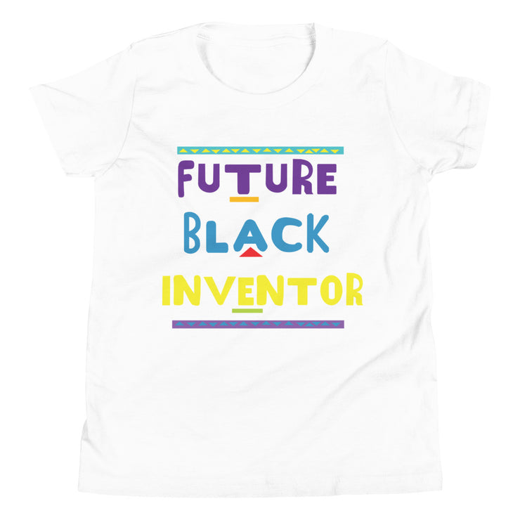 FUTURE BLACK INVENTOR YOUTH SHORT SLEEVE T-SHIRT